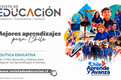 Revista de Educación n.º 418 del Mineduc de Chile