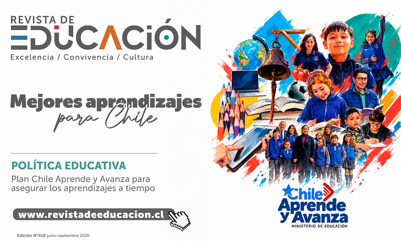 Revista de Educación n.º 418 del Mineduc de Chile