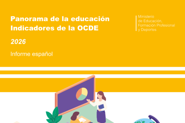 Portada del informe Panorama de la Educación 2026 de la OCDE