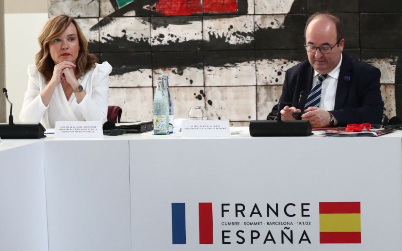 España y Francia acuerdan impulsar la creación de campus de Formación Profesional binacionales en sectores clave